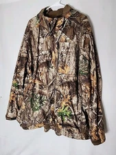 Jacket Mens Real Tree XXL Edge Scent Factor Camo Hunting Outdoor Gear Full Zip 