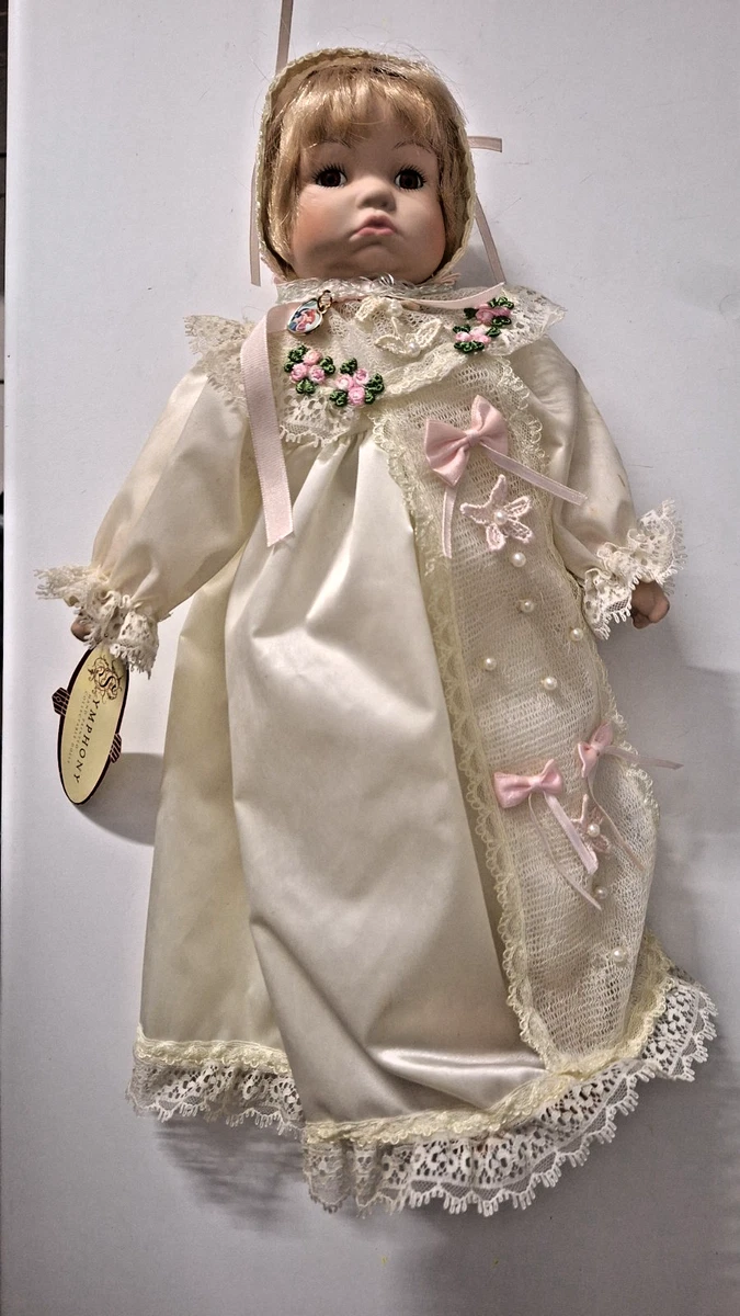 Poupée D'artiste En Porcelaine Sybille Sauer, Collection, 17 Ans Et Plus