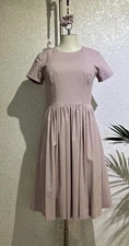 New With Tags Hearts and Found Lilac Purple Linen Dorothy Dress and Scrunchie