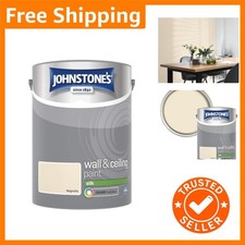 Magnolia Silk Finish 5L Emulsion Paint - Ideal for Indoor Elegance 9.20 per litre