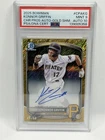 2025 Bowman Chrome Konnor Griffin Gold Shimmer Auto /50 PSA 9/10 📈🔥📈