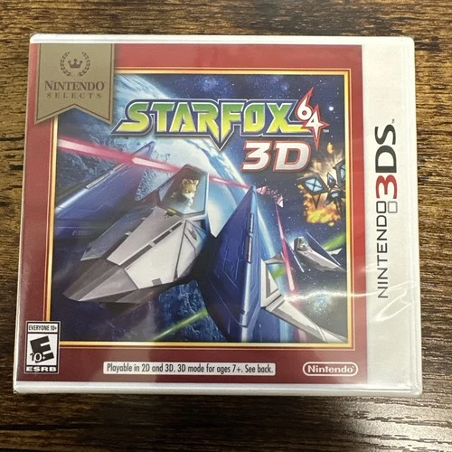Star Fox 64 3DS Brand New - Nintendo Selects Edition - Nintendo 3DS SEALED