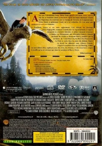 WARNER HOME VIDEO Harry Potter et le prisonnier d'Azkaban (DVD) M - Imagen 2 de 2