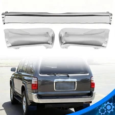 Step Bumper For Toyota 4Runner 1996-2002 Rear Chrome Steel with Bumper Ends
