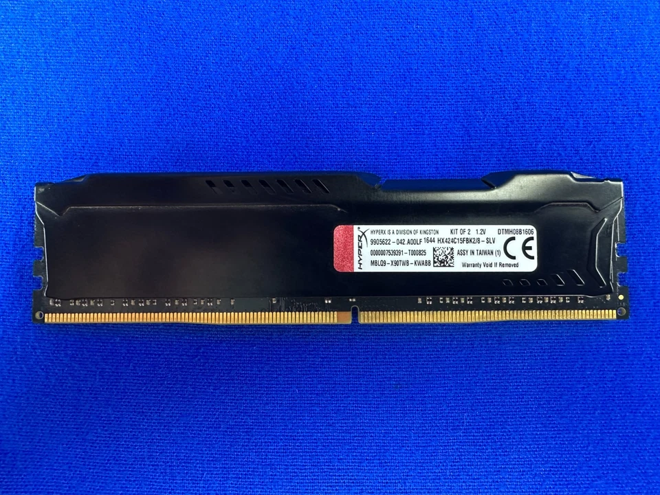 HyperX 4GB DDR4-2400 Desktop RAM – KHX42C15FBK2/8-SLV – Tested Stable - Image 2 of 4