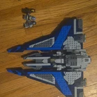 LEGO Star Wars Mandalorian Starfighter 75316 Complete Set w/ 3 Minifigures
