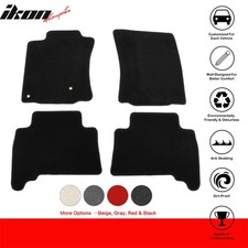 Fits 10-12 Toyota 4Runner Anti-Slip First Second Row Floor Mats Carpet Nylon 4PC
