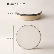 Tambourine 4/6/8/10 Inch Wooden Hand Drum Wood Frame Safe Percussion Toy Conveni