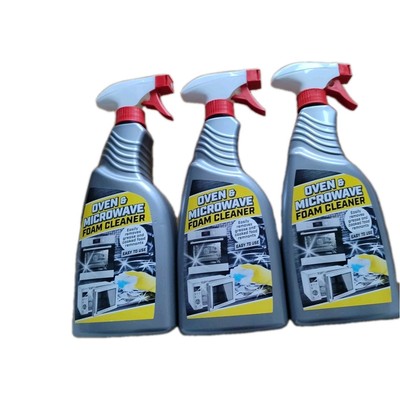 OVEN & MICROWAVE FOAM CLEANER  3ST SET