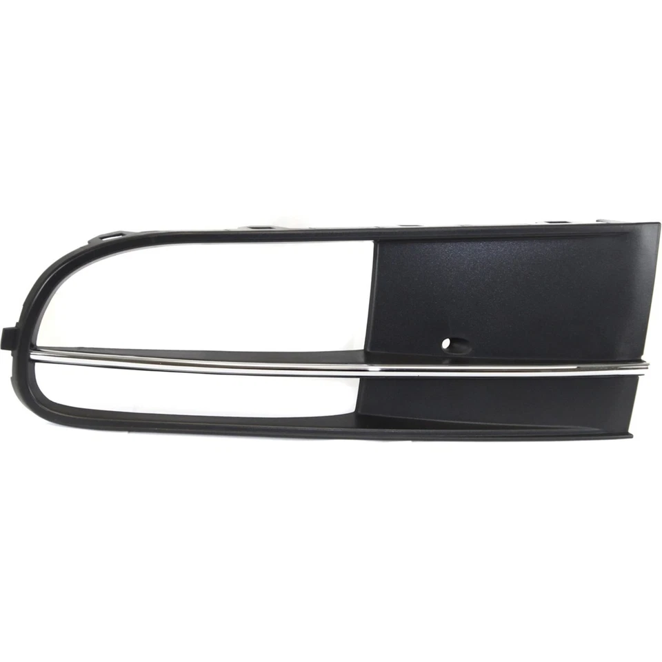 Juego de embellecedores de luces antiniebla para Volkswagen Beetle 2012-2017 izquierda y derecha negro y cromado Foto 2 de 4