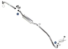 Extension Pipe Resonator Muffler Exhaust System For Honda Civic Sedan 16-21 2.0L