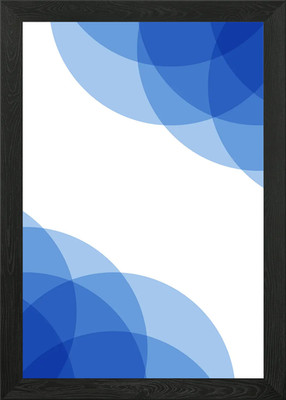 Farbverlauf Abstrakt Gerahmtes Wandbild Poster Leinwanddruck Bild