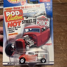 Hot Wheels Rod and Custom '32 Ford Coupe Editors Choice Carded Die Cast Hot Rod