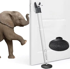 Door Security Bar for Home & Travel - 21-52" Adjustable Heavy Duty Anti-Burglar