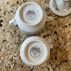 Vintage Mikasa Fine China Cambridge L-9015 Creamer & Sugar Floral 2 Pcs — photo 6