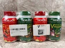 HORJOY Fruits & Veggies Vitamin Supplements 4 Pack Whole Food 90 Caps Each