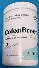 NEW Sealed - Colon Broom dietary supplement, strawberry, 60 servings
