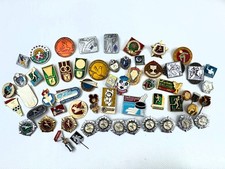 Set of Soviet Sports Pins USSR 53 Vintage Enamel Badges