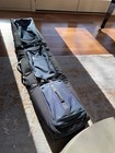 Tumi Alpha Ski and Snowboard 2 wheel duffel Travel Luggage Black and Blue