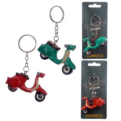 Puckator Schlüsselanhänger Roller Scooter Vespa Moped Bike Farbwahl 6 x 4 x 2 cm