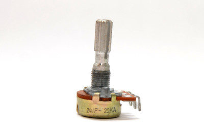 Vintage Potentiometer / Trimmer, 20 kOhm lin, Var. Resistor for Audio-Radio, NOS