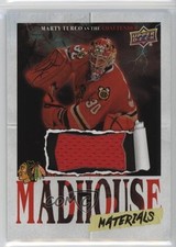 2025 Upper Deck Chicago Blackhawks Centennial Madhouse Materials Marty Turco nu8