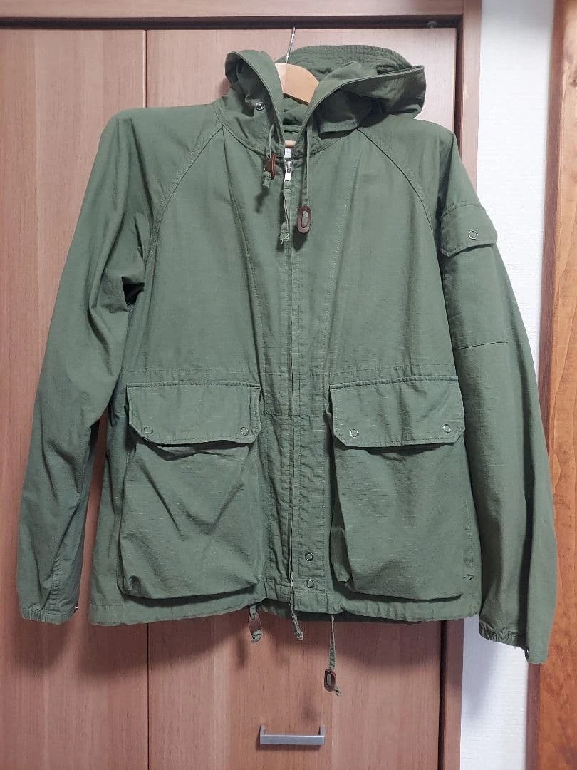 Engineered Garments Atlantic Parka Cotton Men's S Jacket Stylish