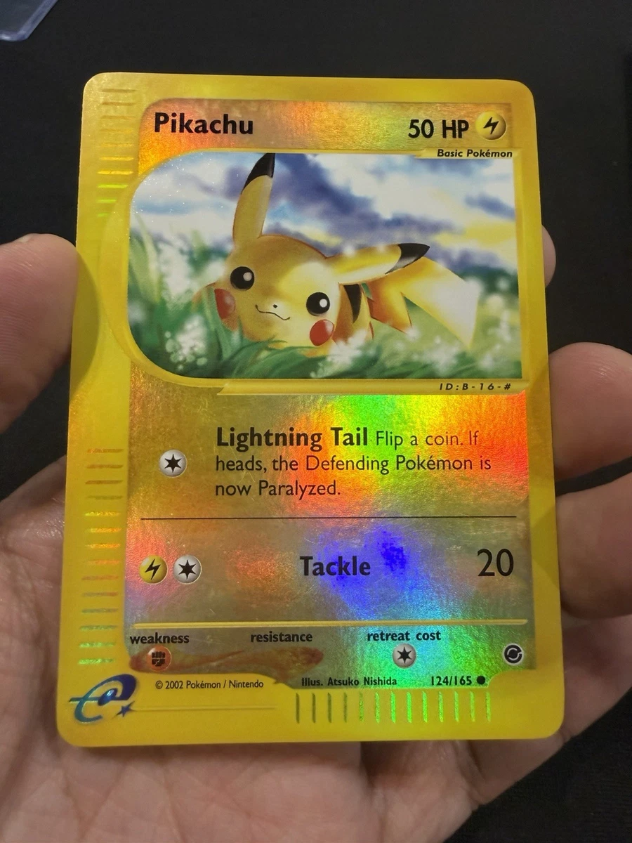 Pikachu Pokémon TCG Expedition Base Set Individual Collectible