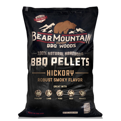 BBQ Hartholzpellets, Hickory, 20 Pfund FK14