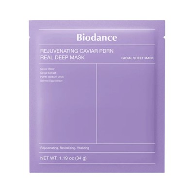 Biodance - Rejuvenating Caviar PDRN Real Deep Mask 2 Stück