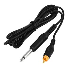 schwarzer Draht langlebig Standard Clip Schnur Stecker f&uuml;r Tattoo