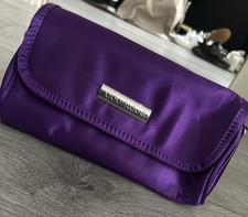 Job Lot x20 Younique Purple Satin Clutch Evening Bags BRAND NEW With Chains