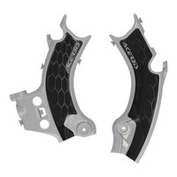 Acerbis X-GRIP Rahmenschutz FüR Honda Motocross Enduro CRF 250 R Schwarz Silber