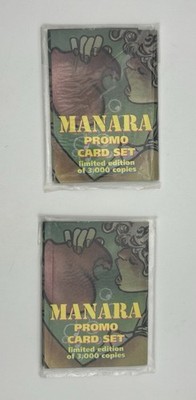 Milo Manara Promo Card Set (1996) Sound & Vision - sealed 6 card packs