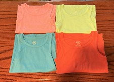 Wonder Nation Girls 6/6x 7-8 Tank Tops Lot Of 4