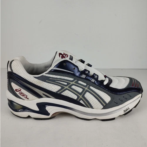 scarpa da allenamento nuova vintage uomo asics gel kumo streetwear y2k essenziale taglia 9