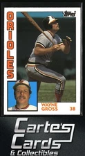 Wayne Gross 1984 Topps Traded #44T Baltimore Orioles