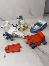 Vintage Eldon Billy Blastoff Parts Lot Astronaut US-6 Vehicles Japan 1970