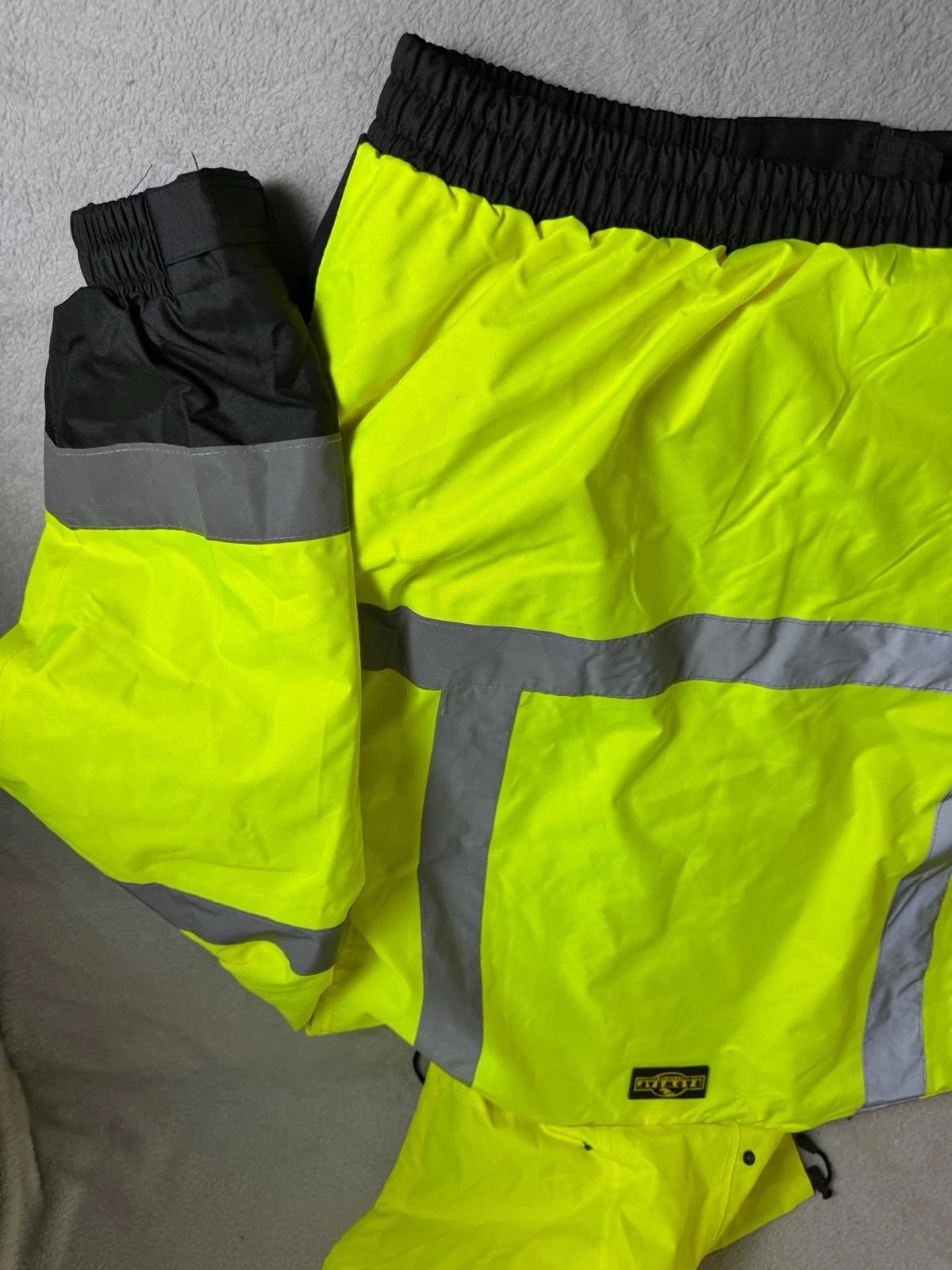 Radwear Safety Jacket Mens Large Multicolor Full Zip Hooded High Visibility image 9