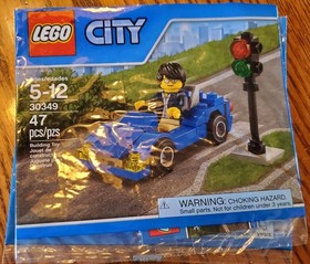 Lot of 4 Lego City Bag sets, 100% Complete, 30347, 30350, 30349, 30226