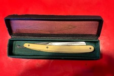 FACHARBEIT TENNIS Solingen Straight Razor Shaving Germany Vintage