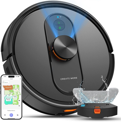 Smart Robot Vacuum & Mop with Lidar, 5000Pa, Wi-Fi/App/Alexa Control