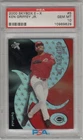 2000 SkyBox E-X KEN GRIFFEY JR # 5 (PSA 10 GEM MT) MLB Hall of Fame (829