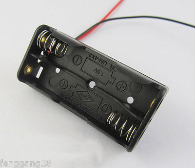 Custodia Per Batteria, 10 Pezzi 2x 3x Portabatterie AAA Scatola In