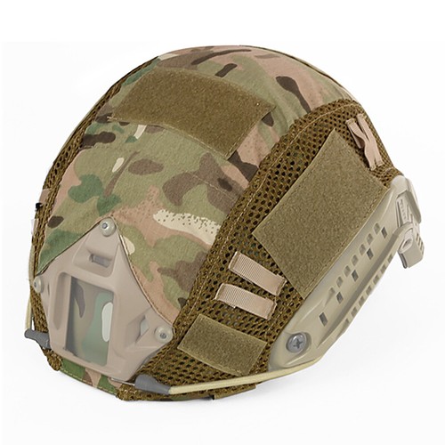 WoSporT Tactical FAST Helmet Cover Camouflage Helmet Cloth Headwear Hunting Camo - Picture 13 of 32