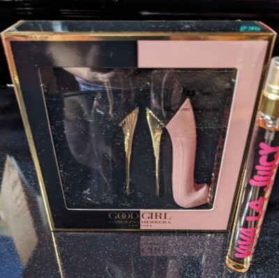 Carolina Herrera Mini Good Girl & Good Girl Blush 0.24 oz & Viva La  Juicy EDP 