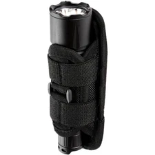 Tactical Flashlight Holster Duty Belt Bag Rotatable Clip 360 Degree Holder Case