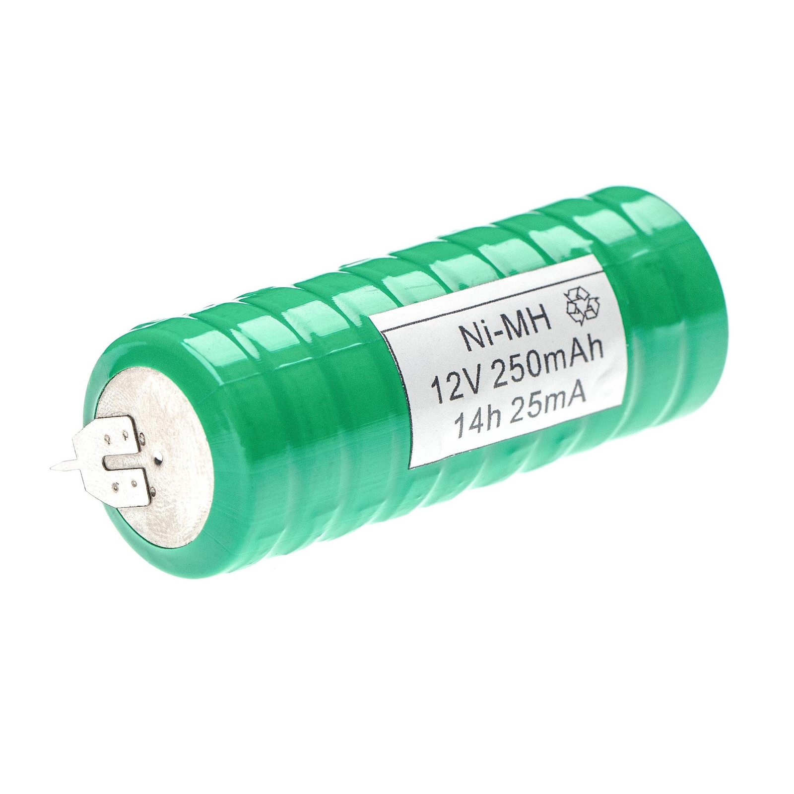 Thumbnail - Knopfzellen Akku 12v 250mah Typ V250h Mit U Pins Nimh