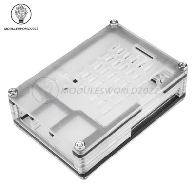 Transparent 9-Layer Acrylic Shell Protective Shell Kit Case For Raspberry Pi 5
