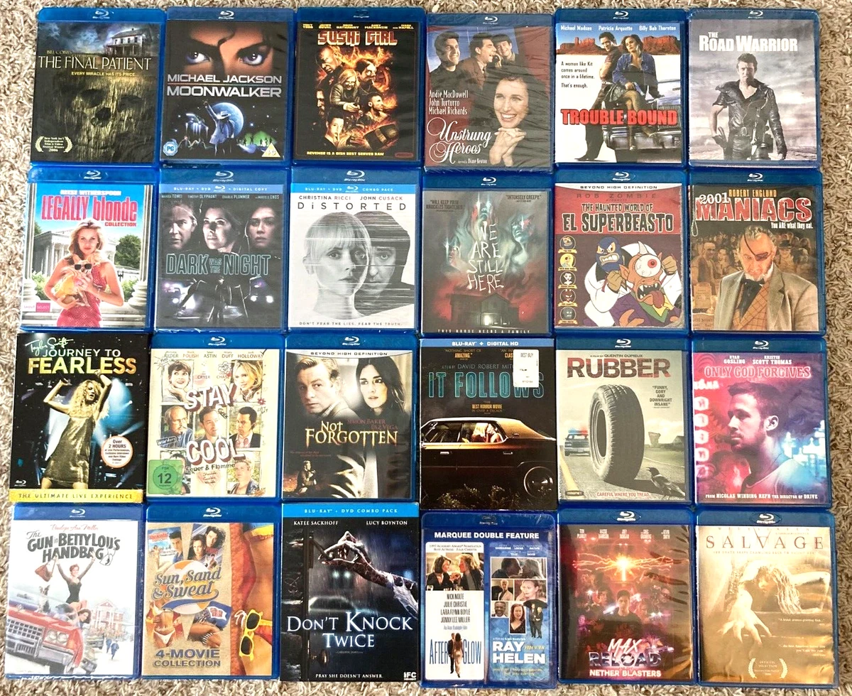Amazing Blu Ray Collection! Blu Ray Books, Sets, Steelbooks, Rare Titles, BX12